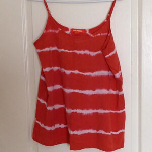 Joe Fresh Women's Tank Top Size M Tie Dye Vacation Beach Spaghetti Straps